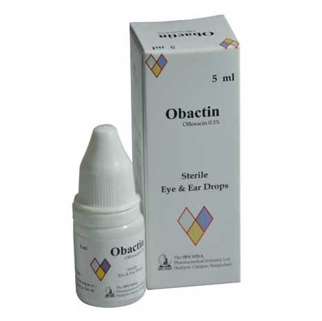 Obactin Ophthalmic Solution 0.3%