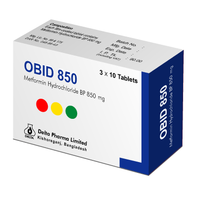 Obid Tablet 850 mg