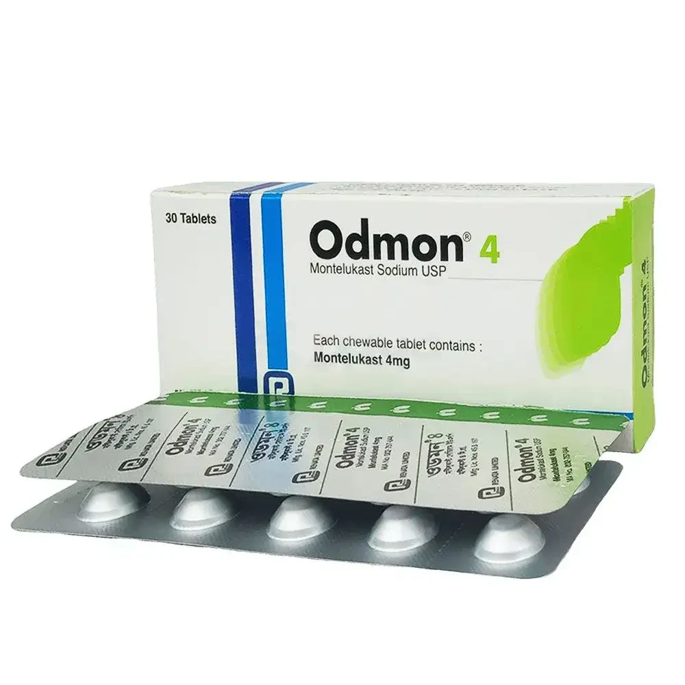 Odmon Chewable Tablet 4 mg