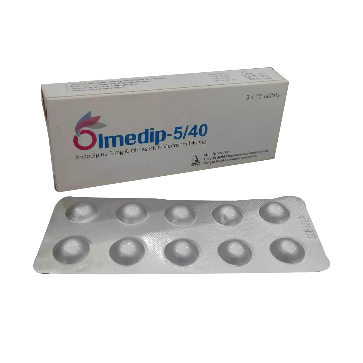 Olmedip Tablet 5 mg+40 mg