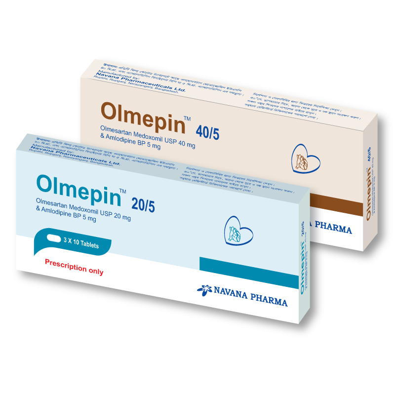 Olmepin Tablet 5 mg+40 mg