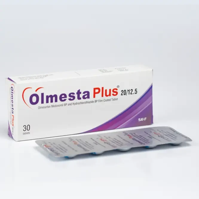 Olmesta Plus Tablet 20 mg+12.5 mg