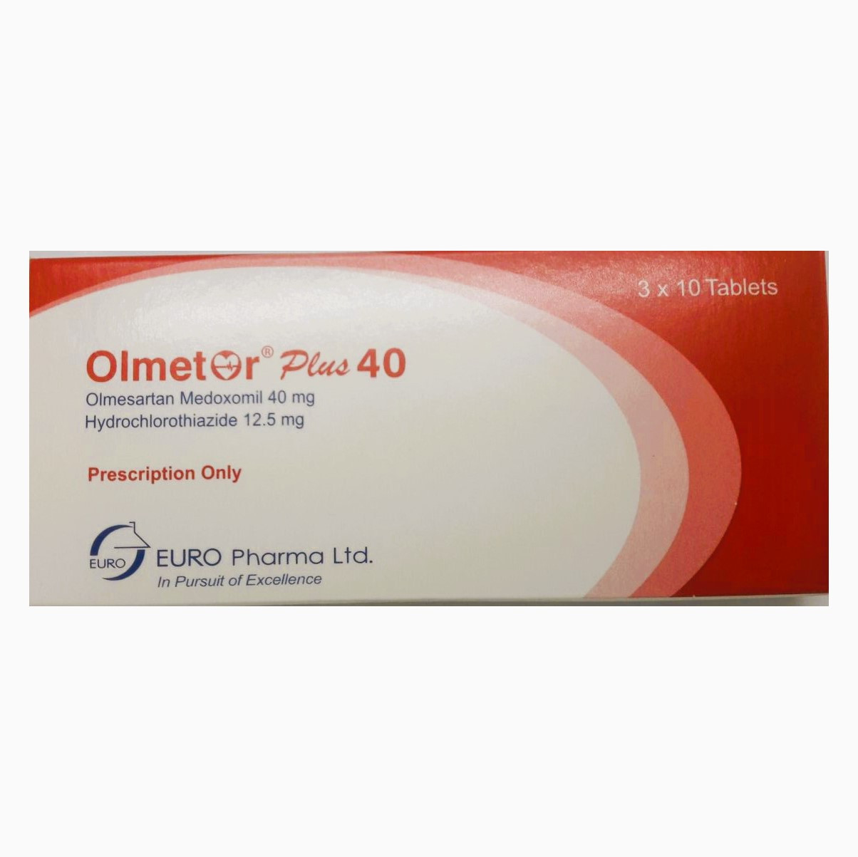 Olmetor Plus Tablet 40 mg+12.5 mg