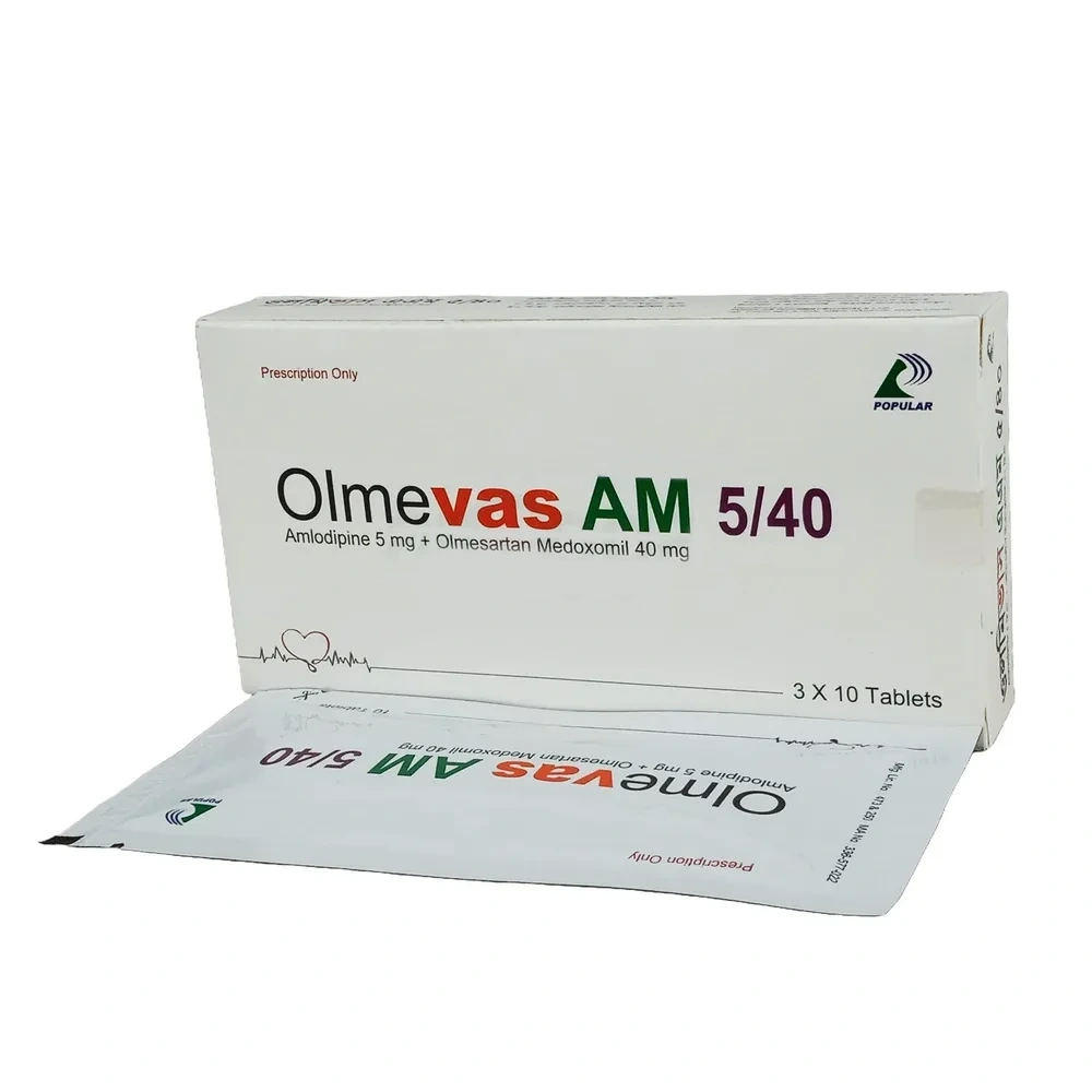 Olmevas AM Tablet 5 mg+40 mg