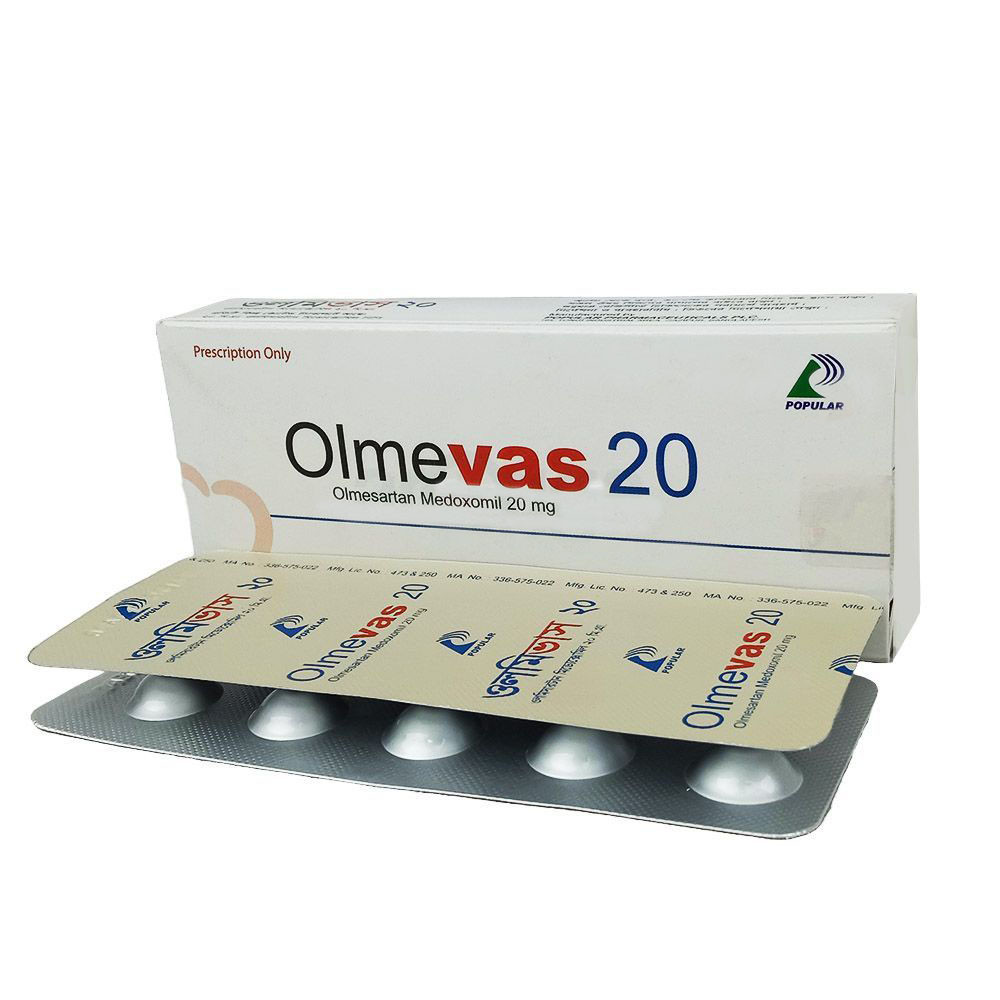 Olmevas Tablet 20 mg