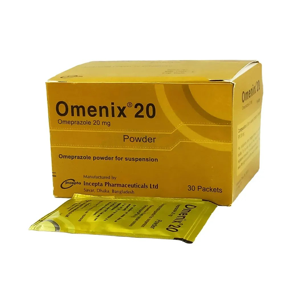 Omenix Oral Powder 20 mg/sachet
