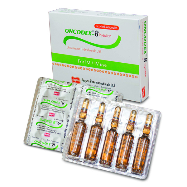 Oncodex IM/IV Injection 8 mg/4 ml