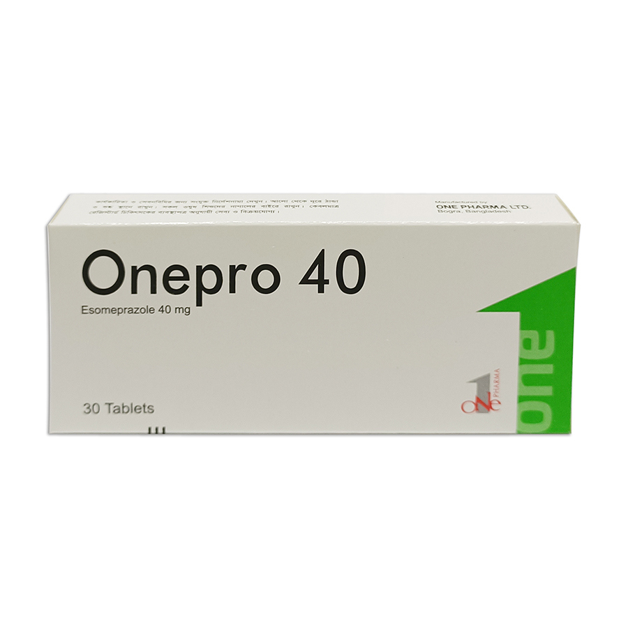 Onepro Tablet (Enteric Coated) 40 mg