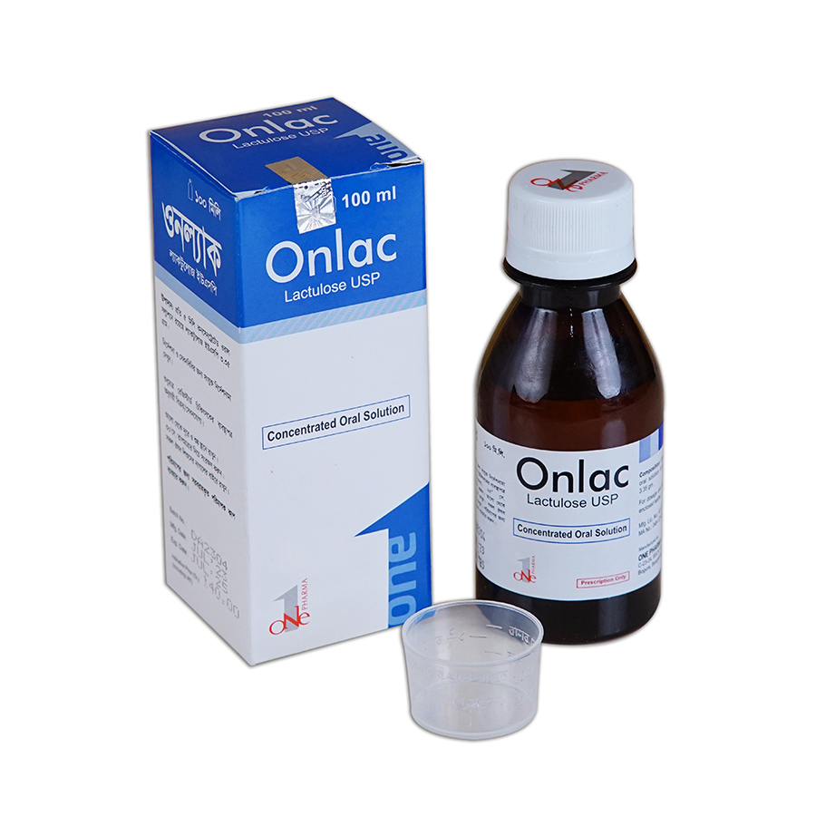 Onlac Oral Solution 3.35 gm/5 ml