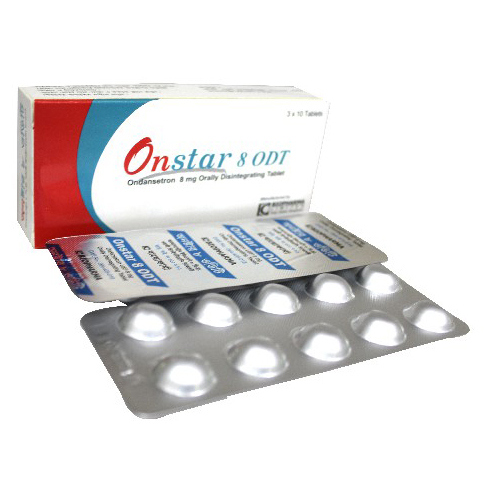 Onstar ODT Dispersible Tablet 8 mg