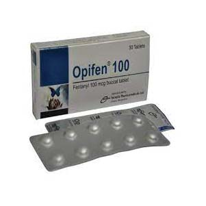 Opifen Buccal Tablet 100 mcg