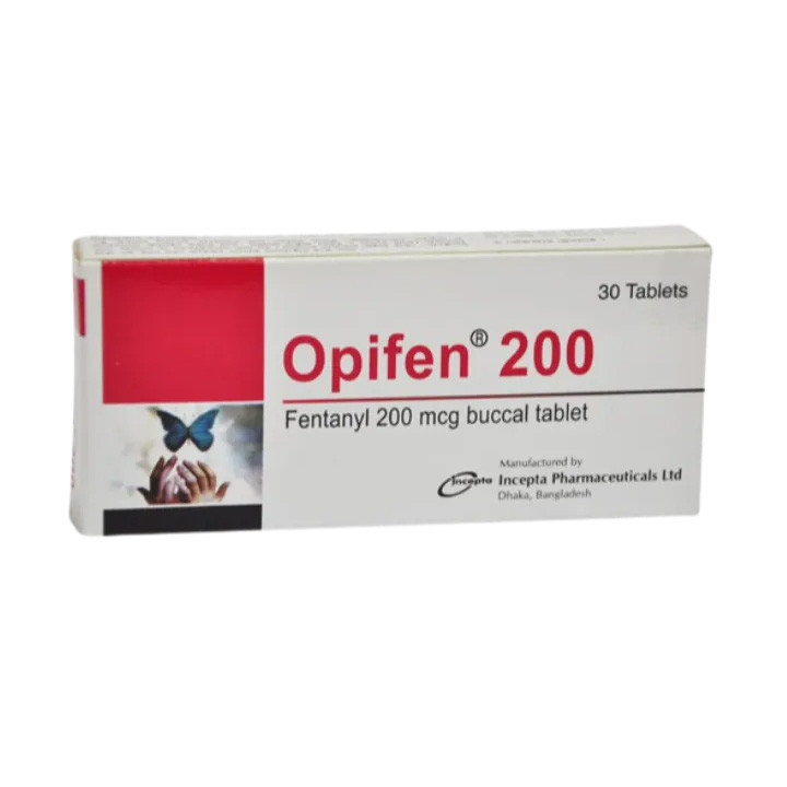 Opifen Buccal Tablet 200 mcg