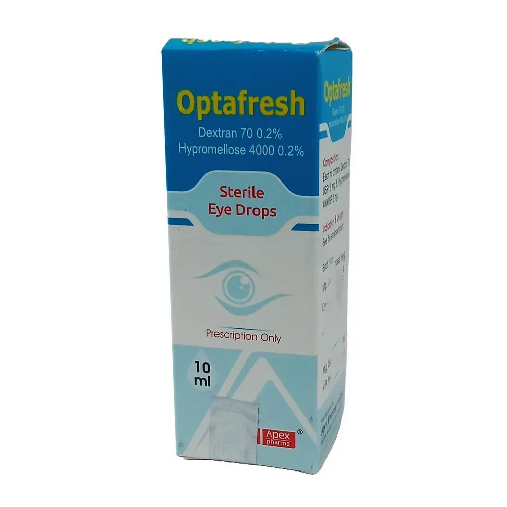 Optafresh Ophthalmic Solution 0.2%+0.2%