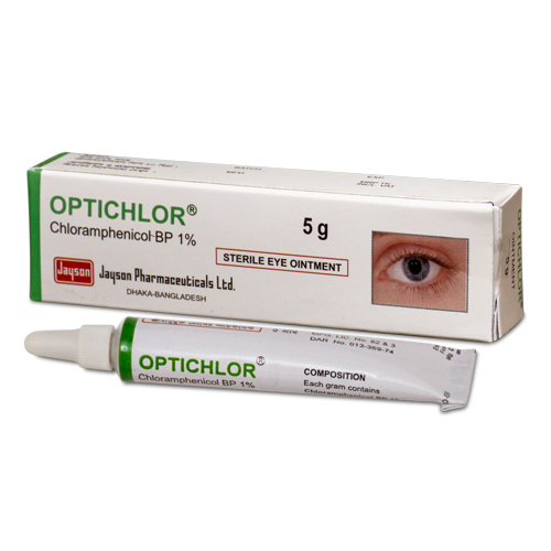 Optichlor Ophthalmic Ointment 1%