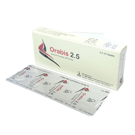 Orabis Tablet 2.5 mg