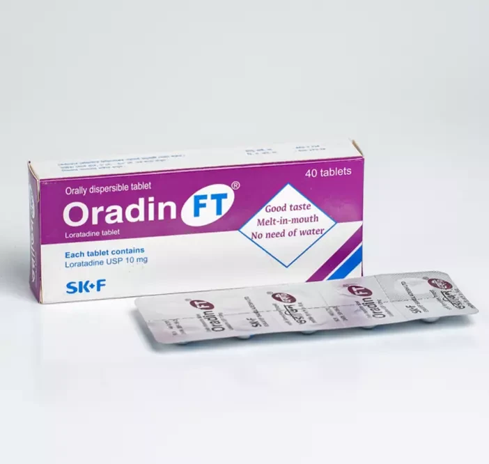 Oradin FT Dispersible Tablet 10 mg