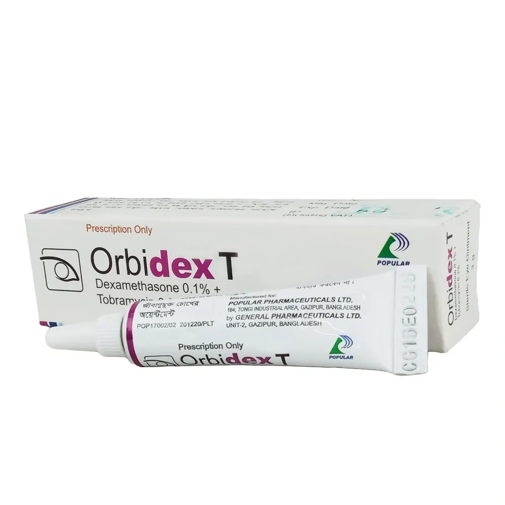 Orbidex T Ophthalmic Ointment 0.1%+0.3%