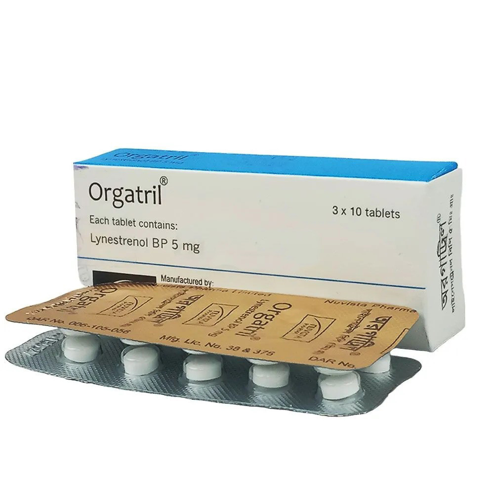 Orgatril Tablet 5 mg
