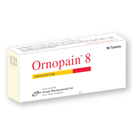 Ornopain Tablet 8 mg