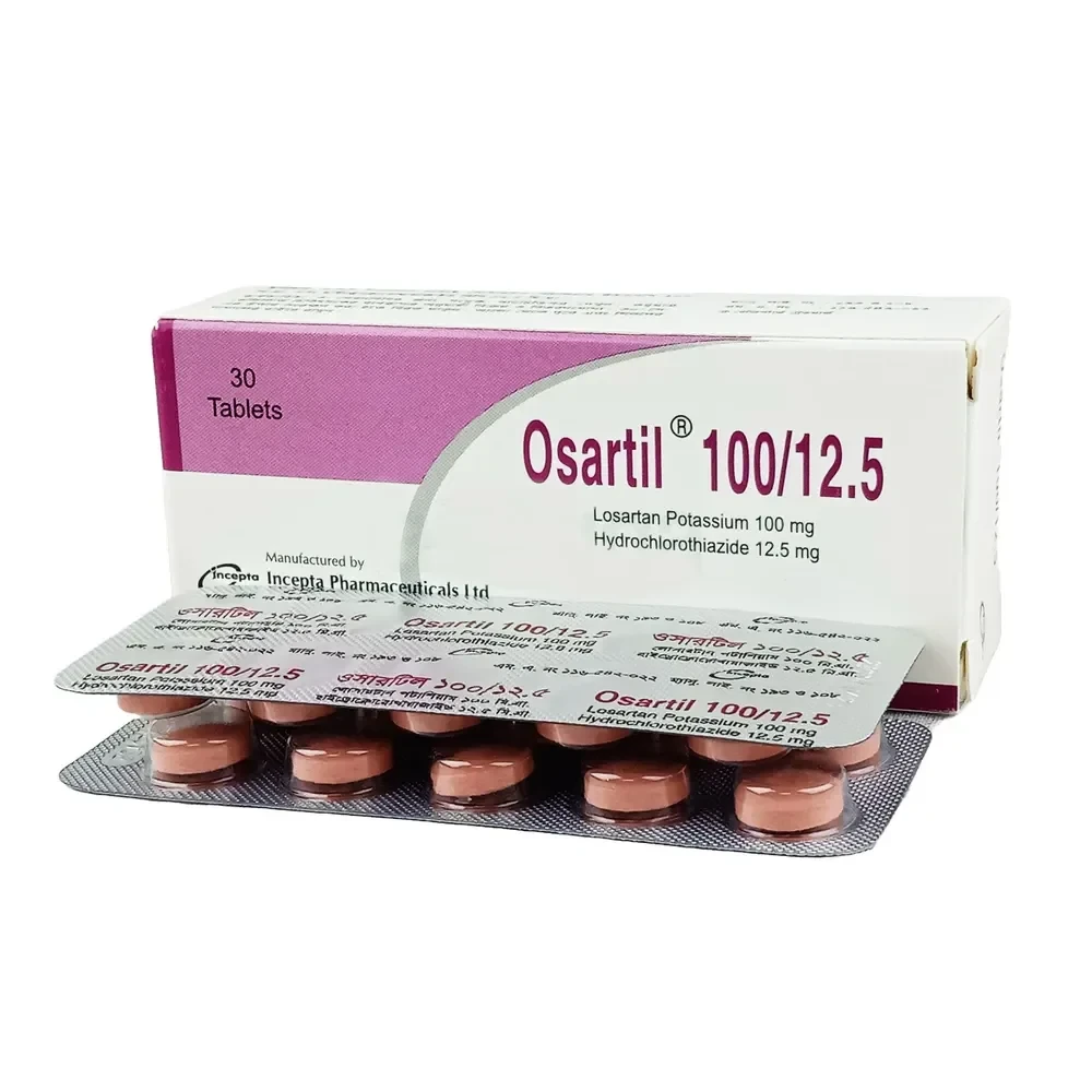 Osartil Plus Tablet 100 mg+12.5 mg