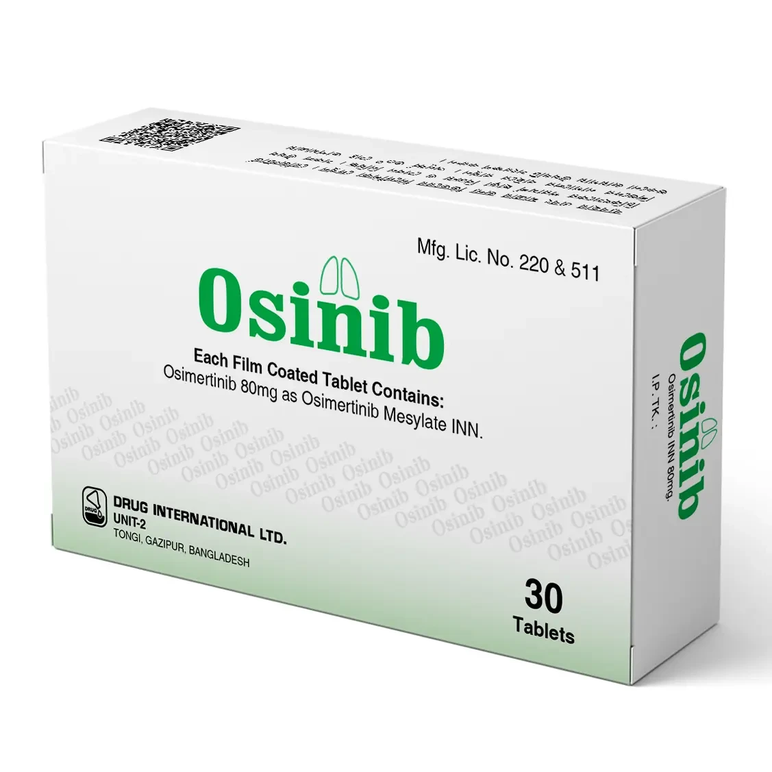 Osinib Tablet 80 mg