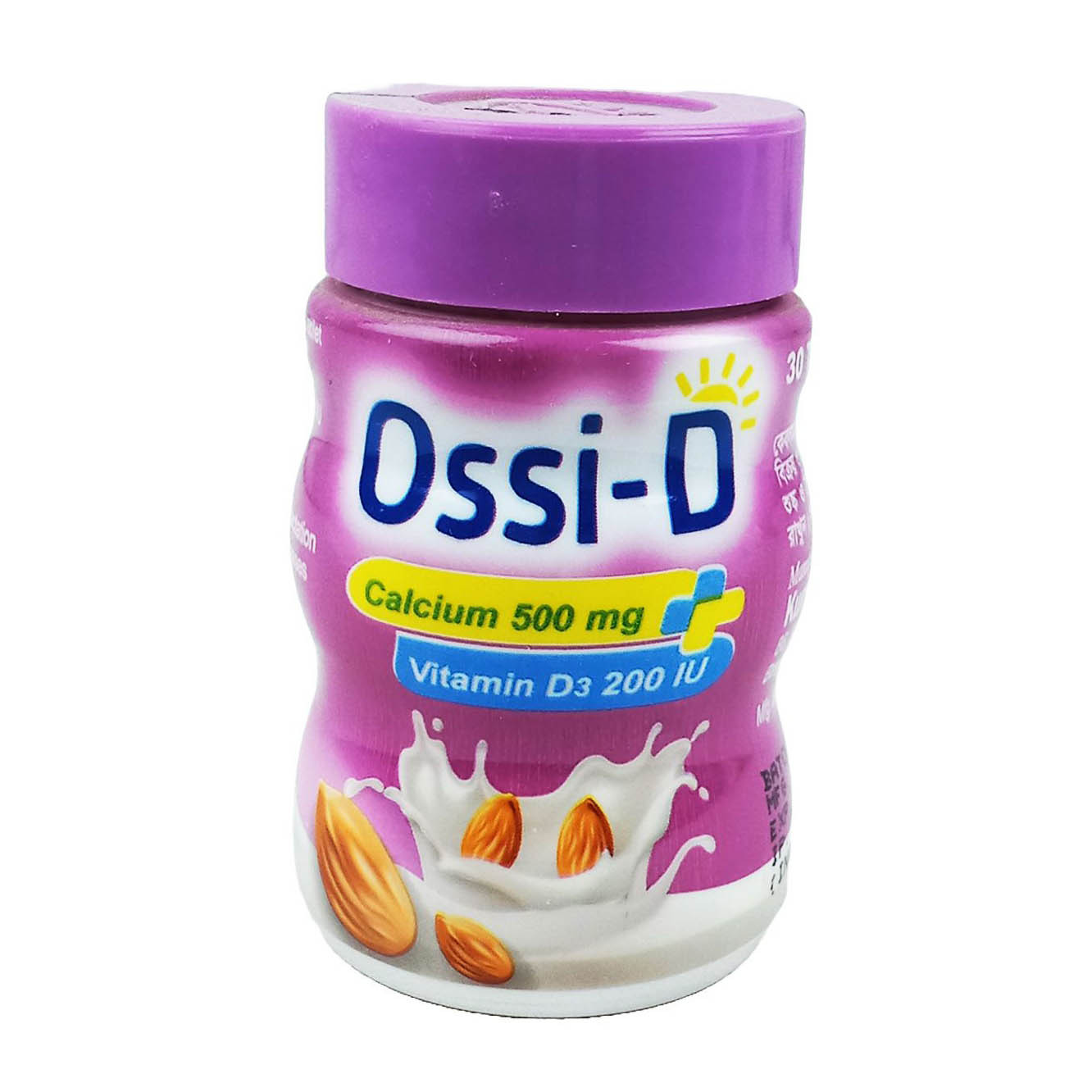 Ossi-D Tablet 500 mg+200 IU