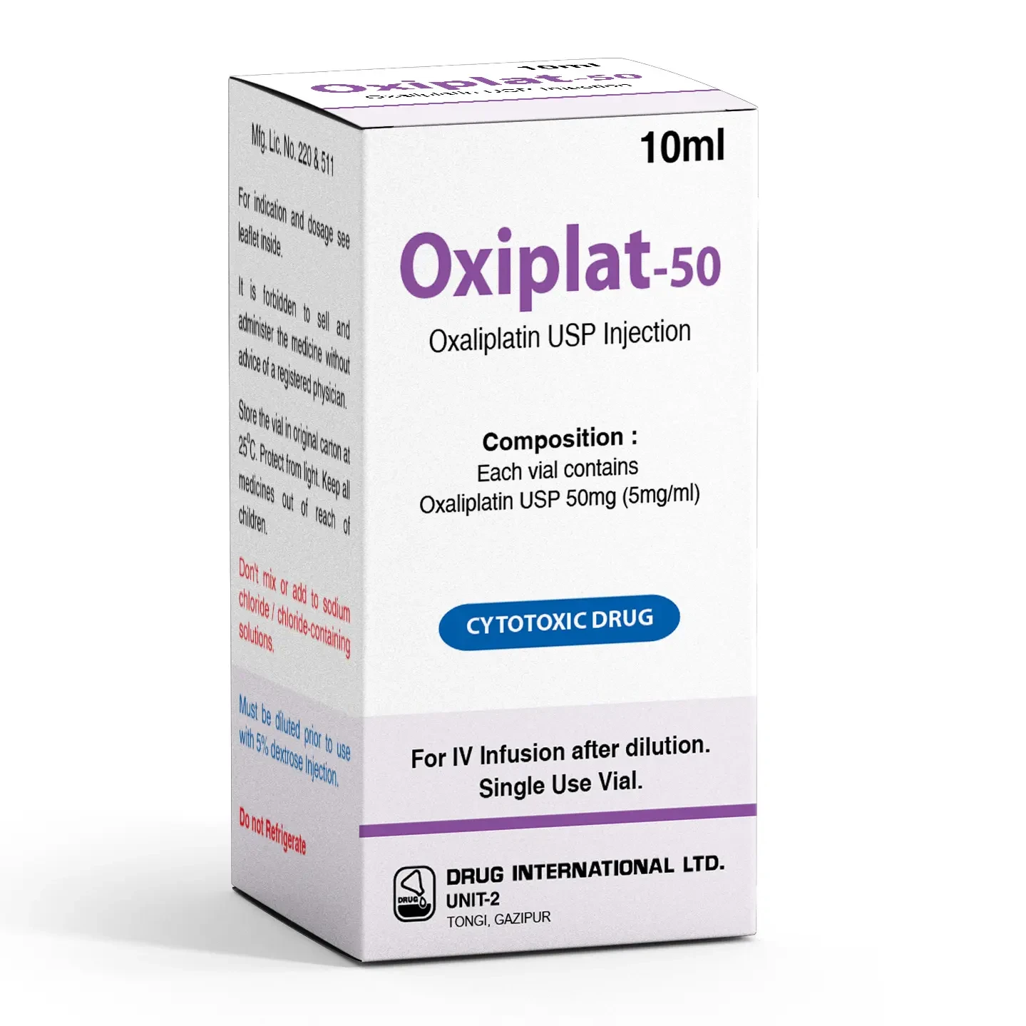Oxiplat IV Infusion 5 mg/ml