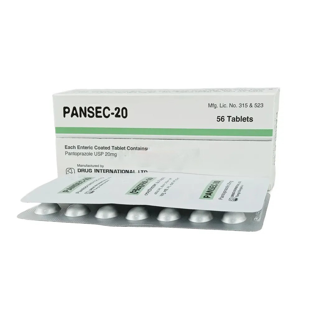 Pansec Tablet (Enteric Coated) 20 mg