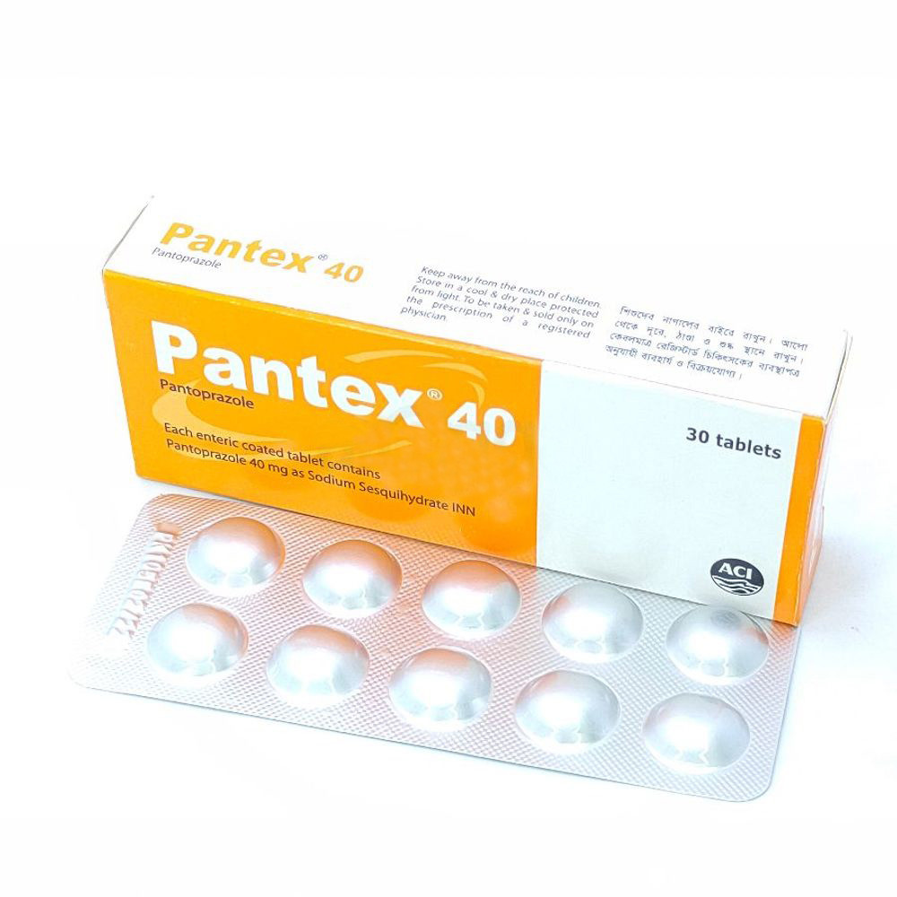 Pantex Tablet (Enteric Coated) 40 mg