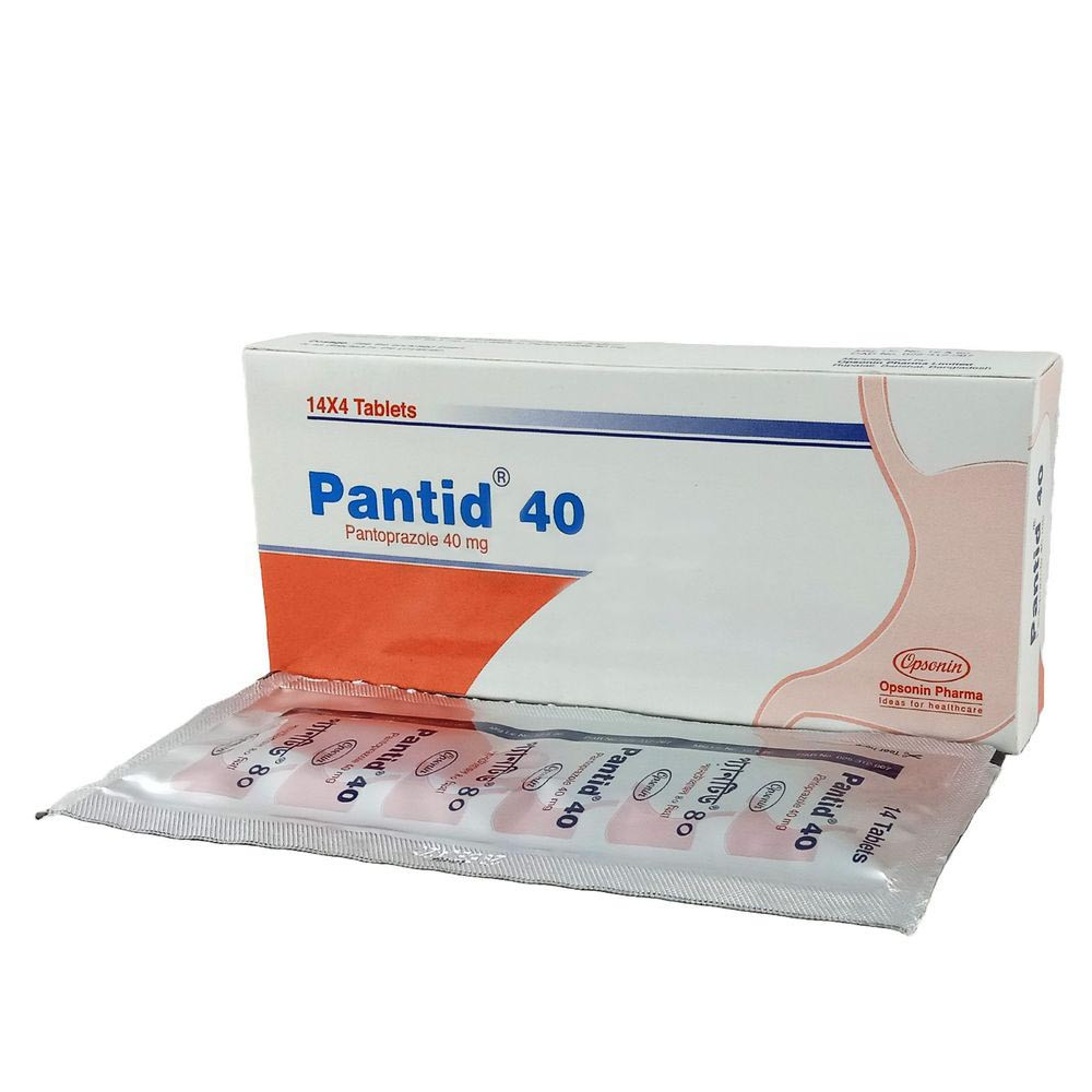 Pantid Tablet (Enteric Coated) 40 mg