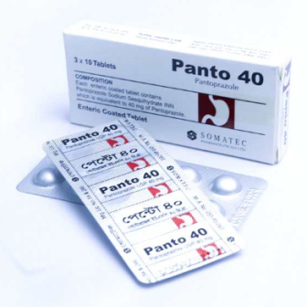Panto Tablet (Enteric Coated) 40 mg
