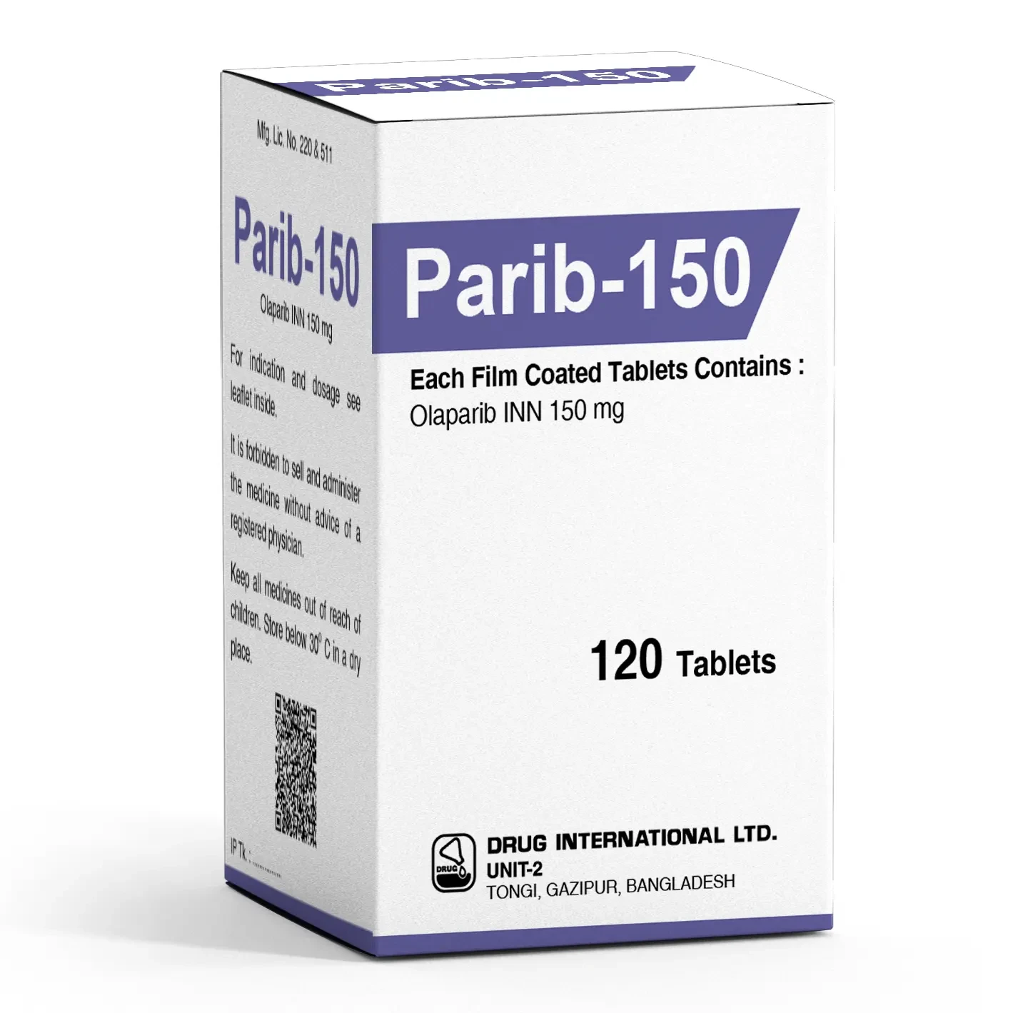 Parib Tablet 150 mg