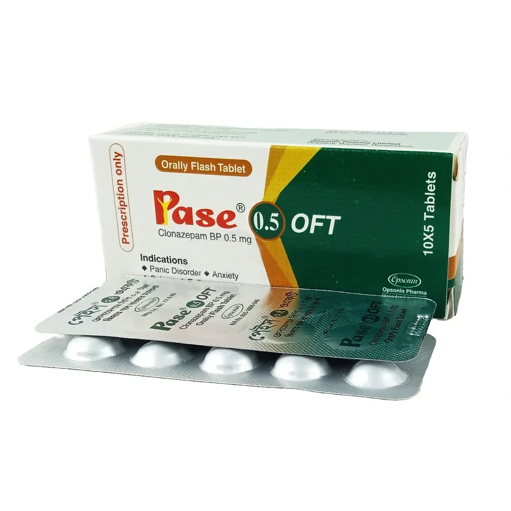 Pase OFT Flash Tablet 0.5 mg