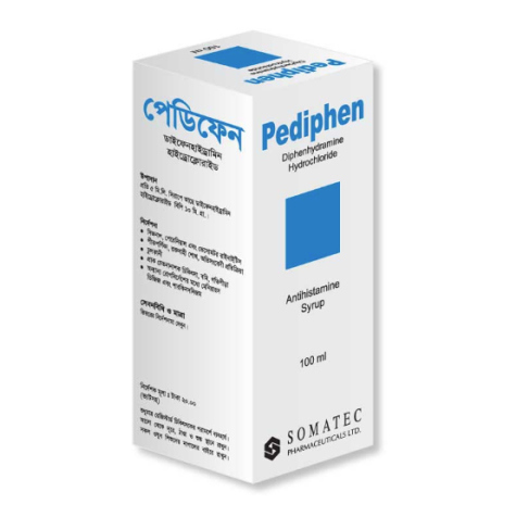 Pediphen Syrup 10 mg/5 ml