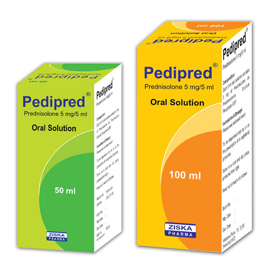Pedipred Oral Solution 5 mg/5 ml