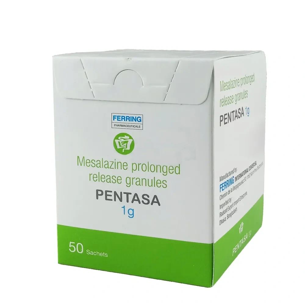 Pentasa পেন্টাসা - Mesalazine [5-aminosalicylic acid]