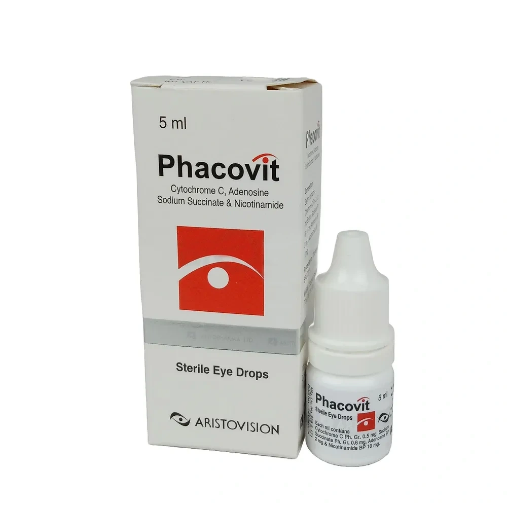 Phacovit Ophthalmic Solution (2 mg+0.5 mg +0.6 mg+10 mg)/ml