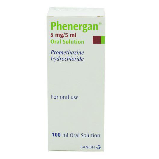 Phenergan Oral Solution 5 mg/5 ml