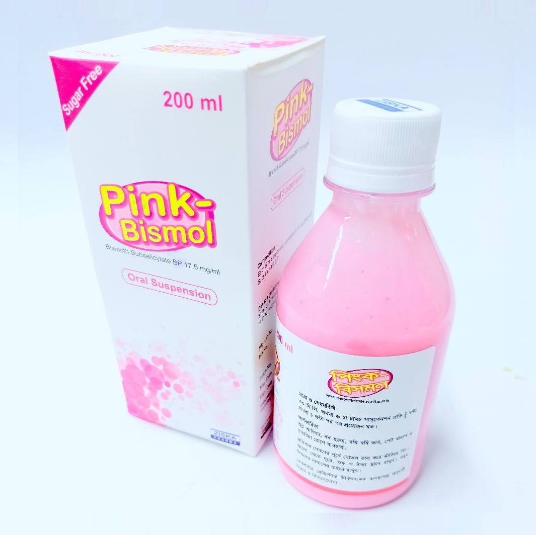 Pink-Bismol Oral Suspension 87.5 mg/5 ml