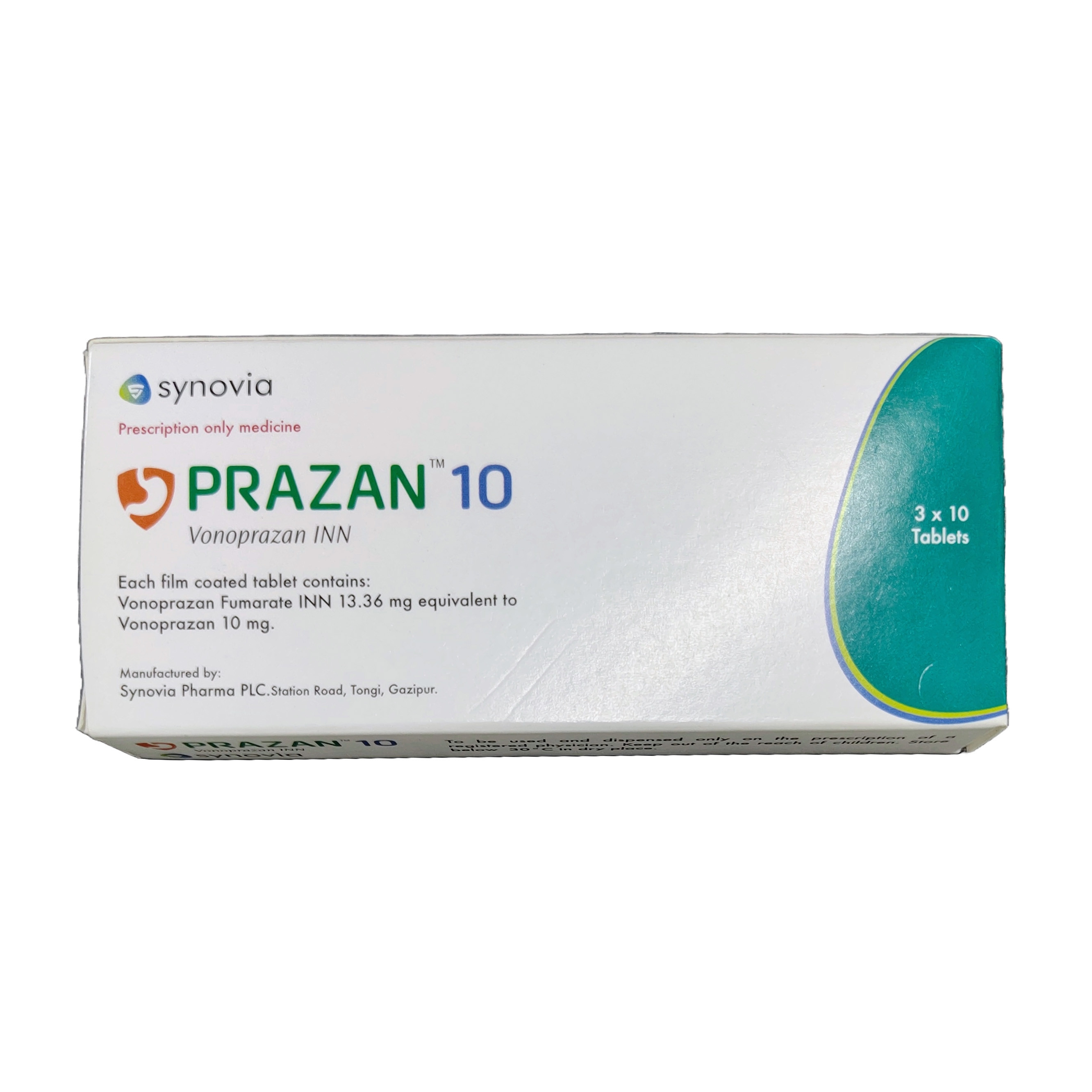 Prazan Tablet 10 mg