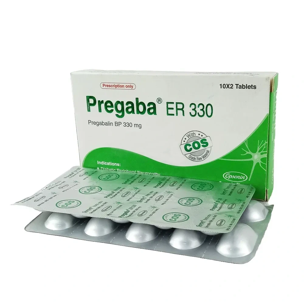 Pregaba ER Tablet (Extended Release) 330 mg