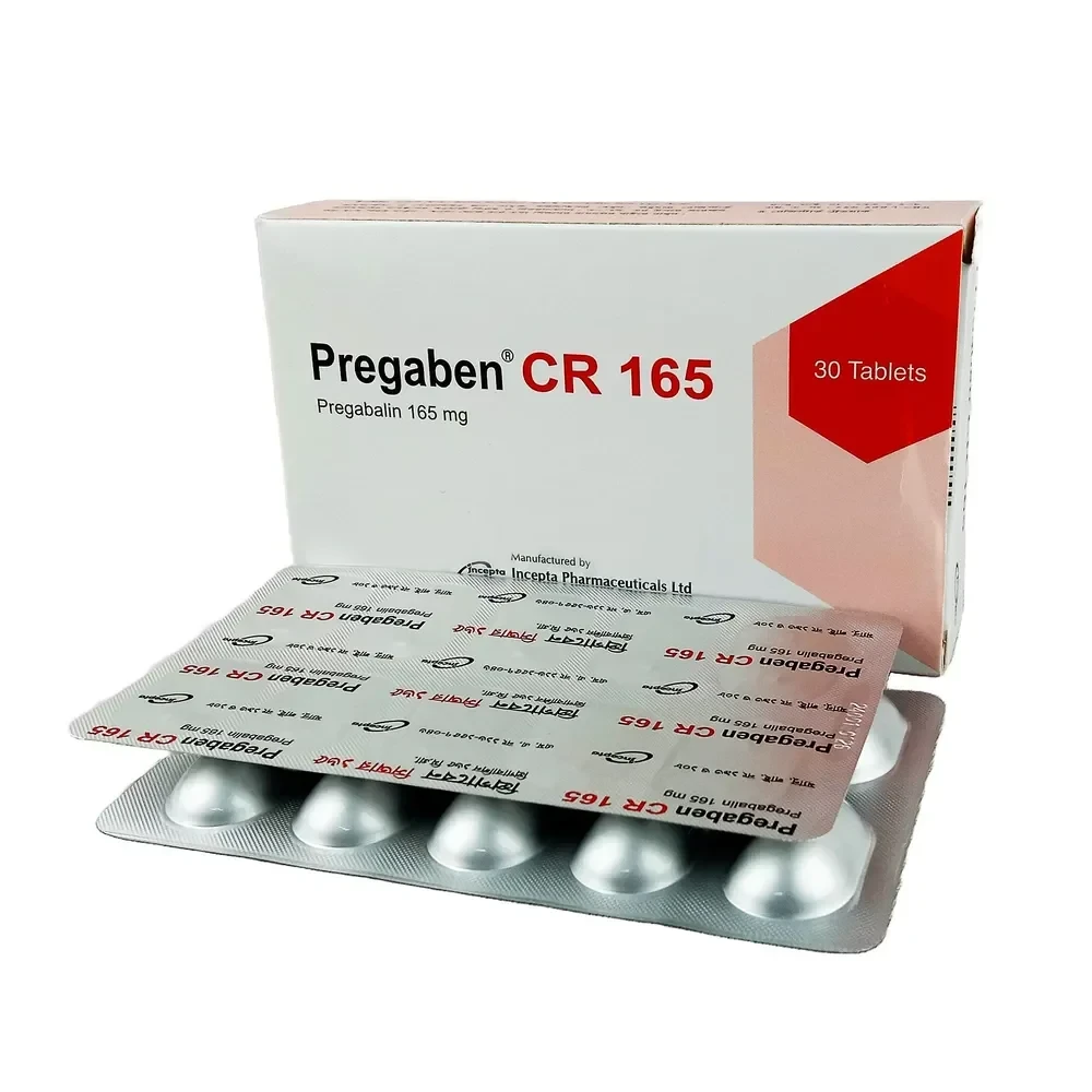 Pregaben CR Tablet (Controlled Release) 165 mg