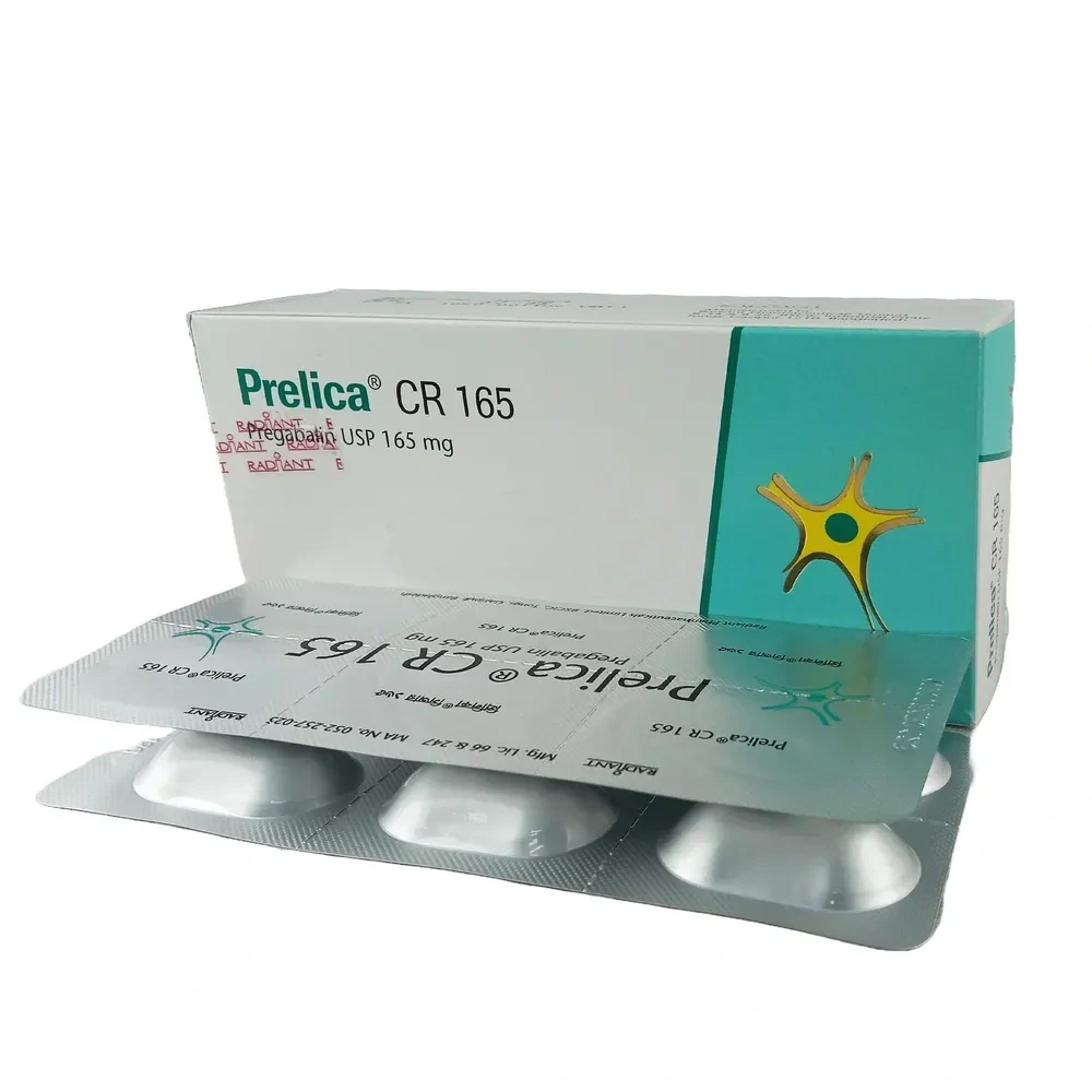 Prelica CR Tablet (Controlled Release) 165 mg