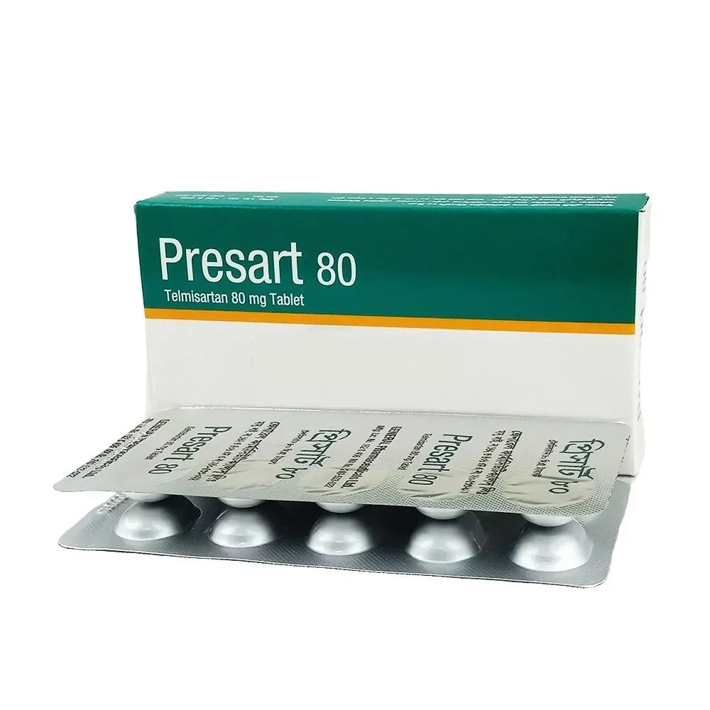 Presart Tablet 80 mg