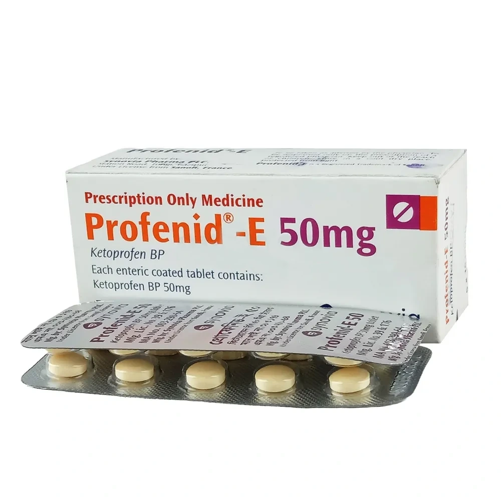 Profenid-E Tablet (Enteric Coated) 50 mg