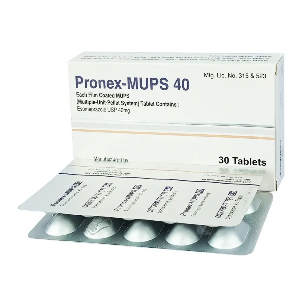Pronex-MUPS MUPS Tablet 40 mg