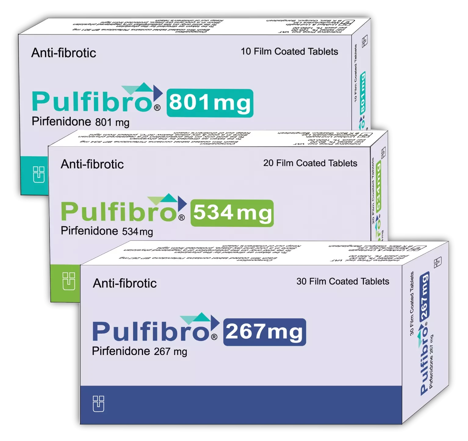 Pulfibro Tablet 801 mg