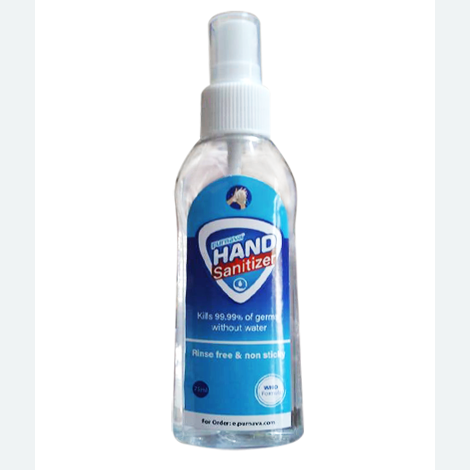 Purnava Hand Sanitizer Hand Rub 75%+0.125%+1.45%