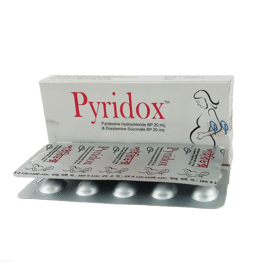 Pyridox Tablet (Extended Release) 20 mg+20 mg