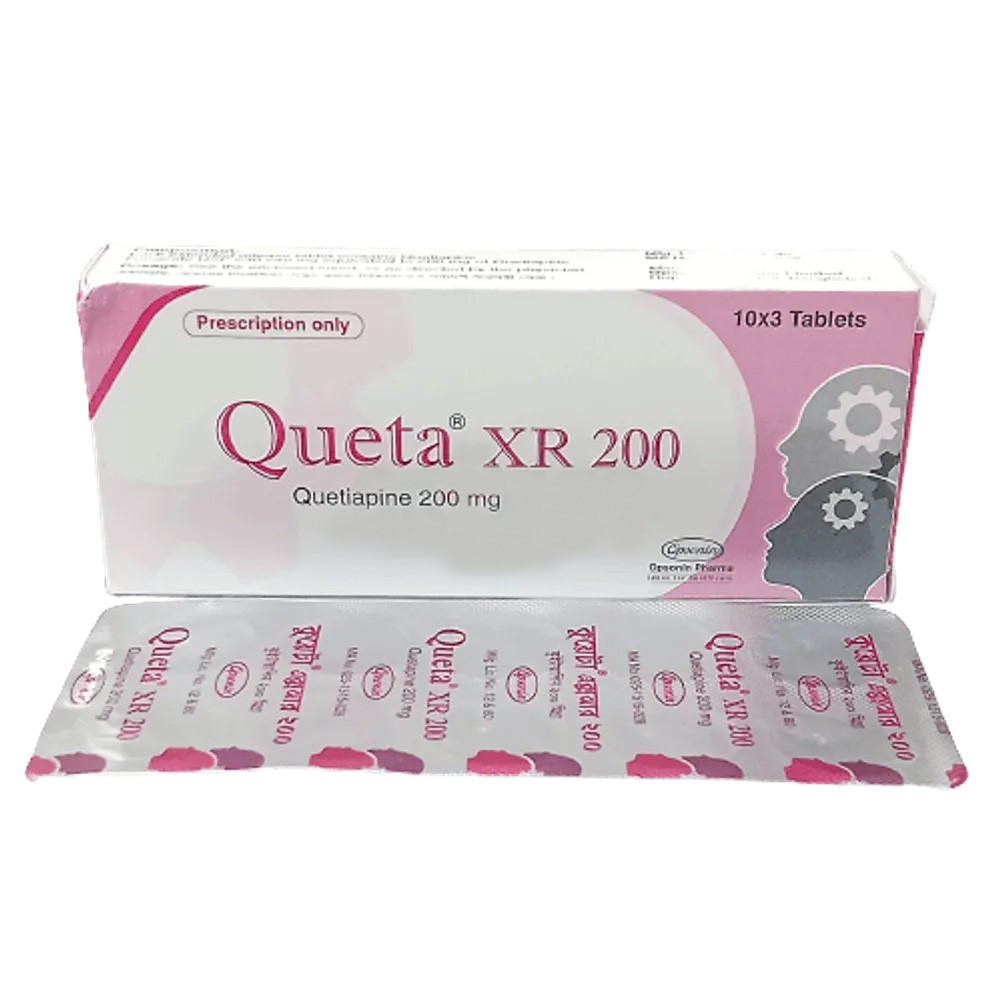 Queta XR Tablet (Extended Release) 200 mg